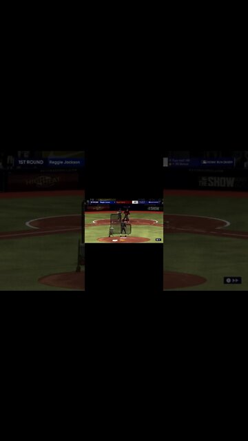 Reggie Jackson MLB The Show 22 Homerun Derby #shorts