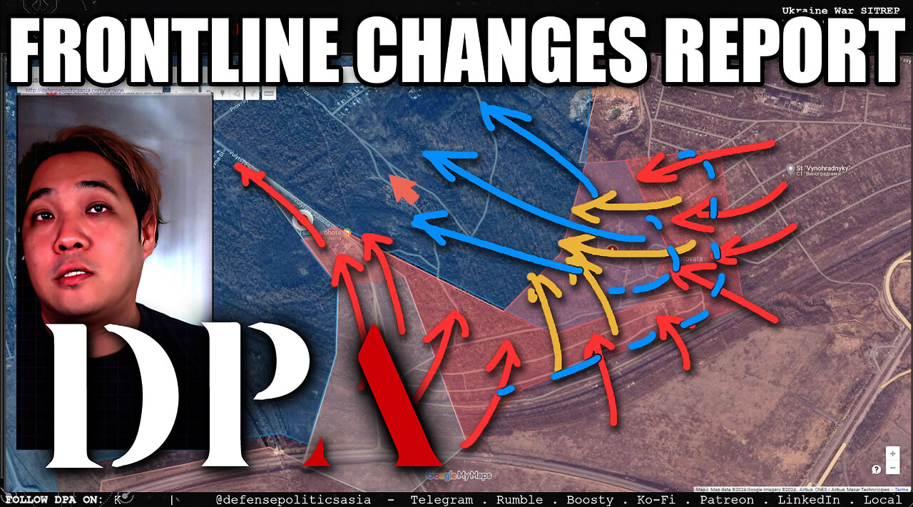 Huge advances in Krokmalne region (Kupyansk Front) and Avdiivka - Ukraine Frontline Changes Report