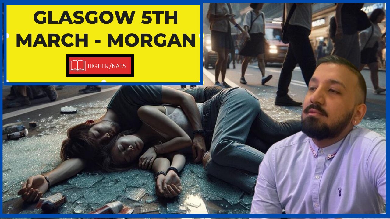 Glasgow 5th March - Crime and The Necessity of Courage - Morgan
