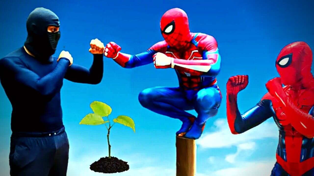 Spiderman ps4 Fight in Real Life in Defense of Nature (Tricking, Parkour and Breaking)