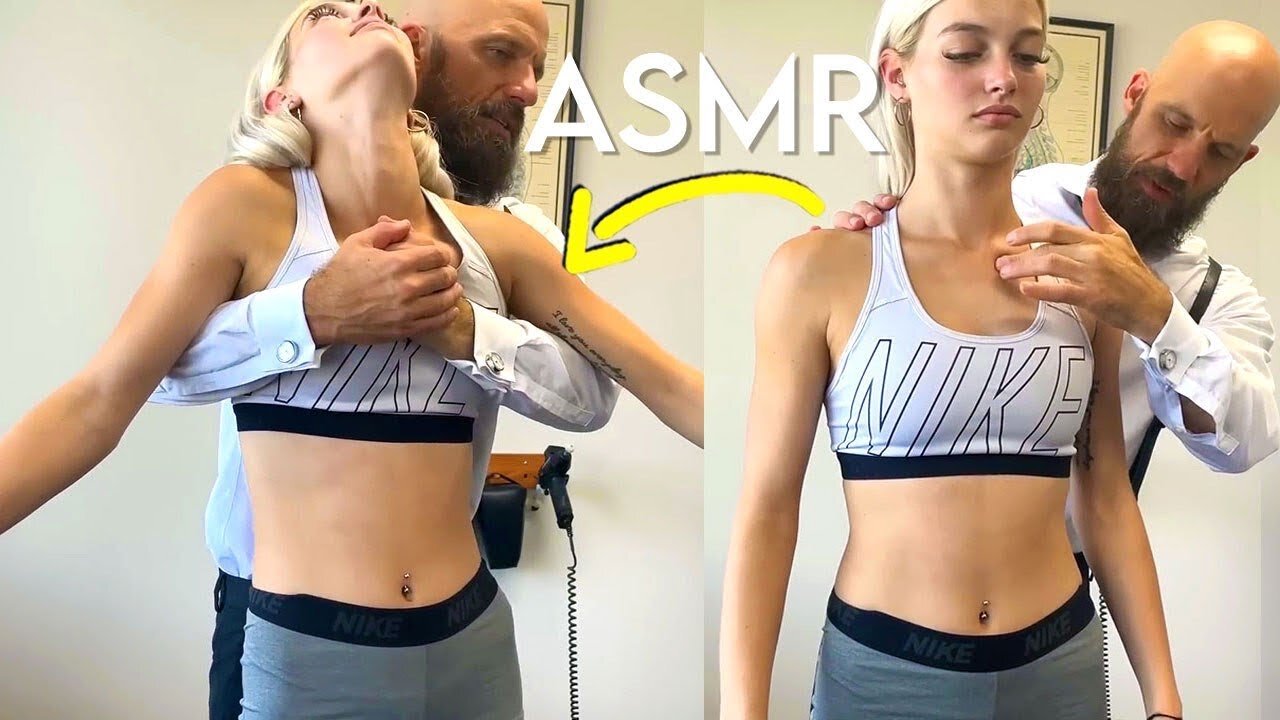 Her CHEST Was Set FREE! ASMR Full Body Chiropractic Adjustments