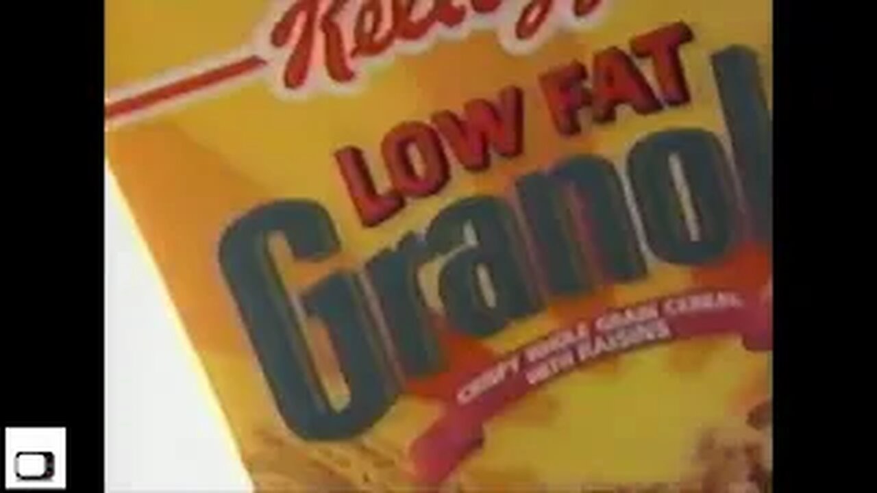 Kellogg's Low Fat Granola Cereal Commercial (1993)