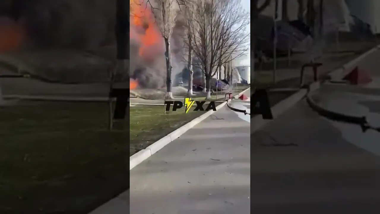 ATTACK ON KREMENÇUK OIL TANK!