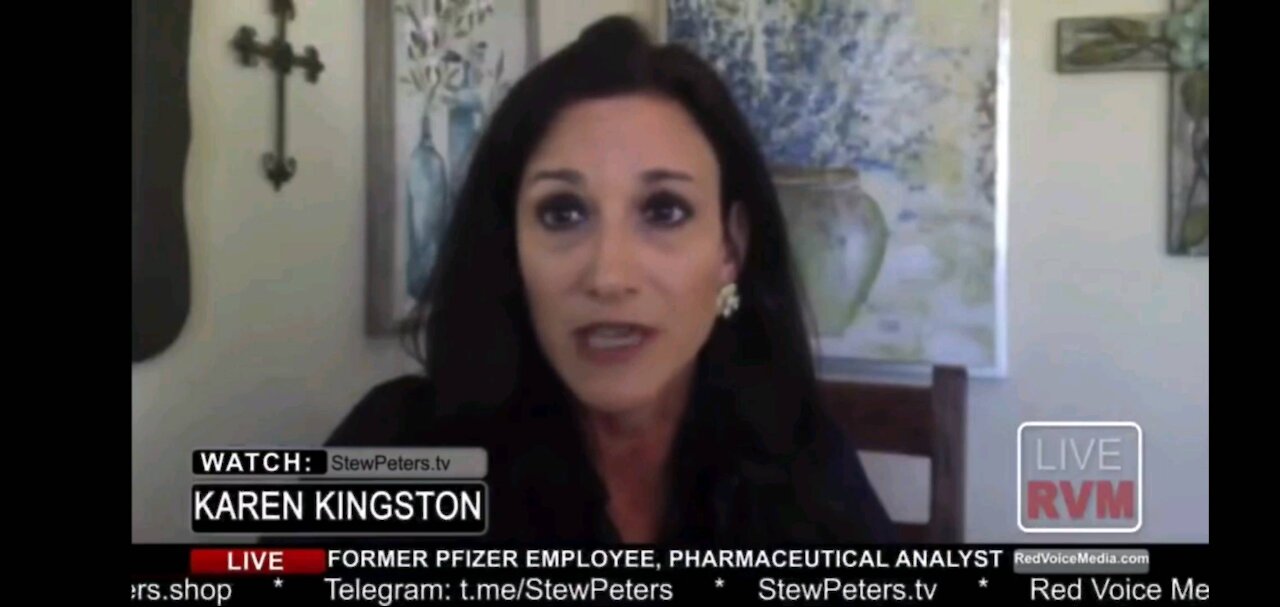 Pfizer exposed, Stu Peters interviews Pfizer employee Karen Kingston