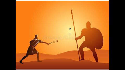 Victory in the Battle - David & Goliath