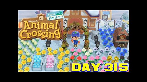 Animal Crossing: New Horizons Day 315 - Nintendo Switch Gameplay 😎Benjamillion