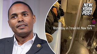 Ritchie Torres slams 'broken' subway system after revolting urination video goes viral