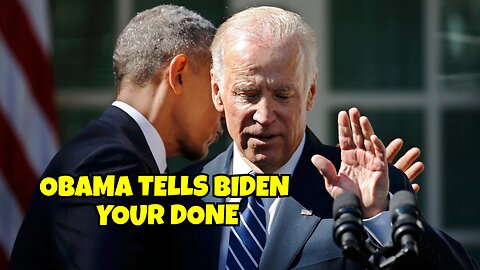 *WOW* Obama wants Biden replaced and Jill saying no?