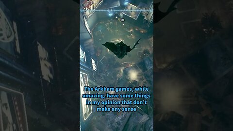 Things that don’t make sense in the Arkham games #shorts