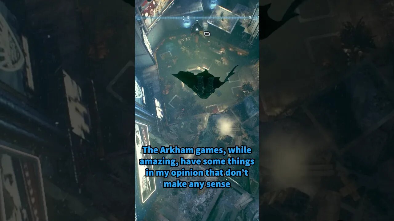 Things that don’t make sense in the Arkham games #shorts