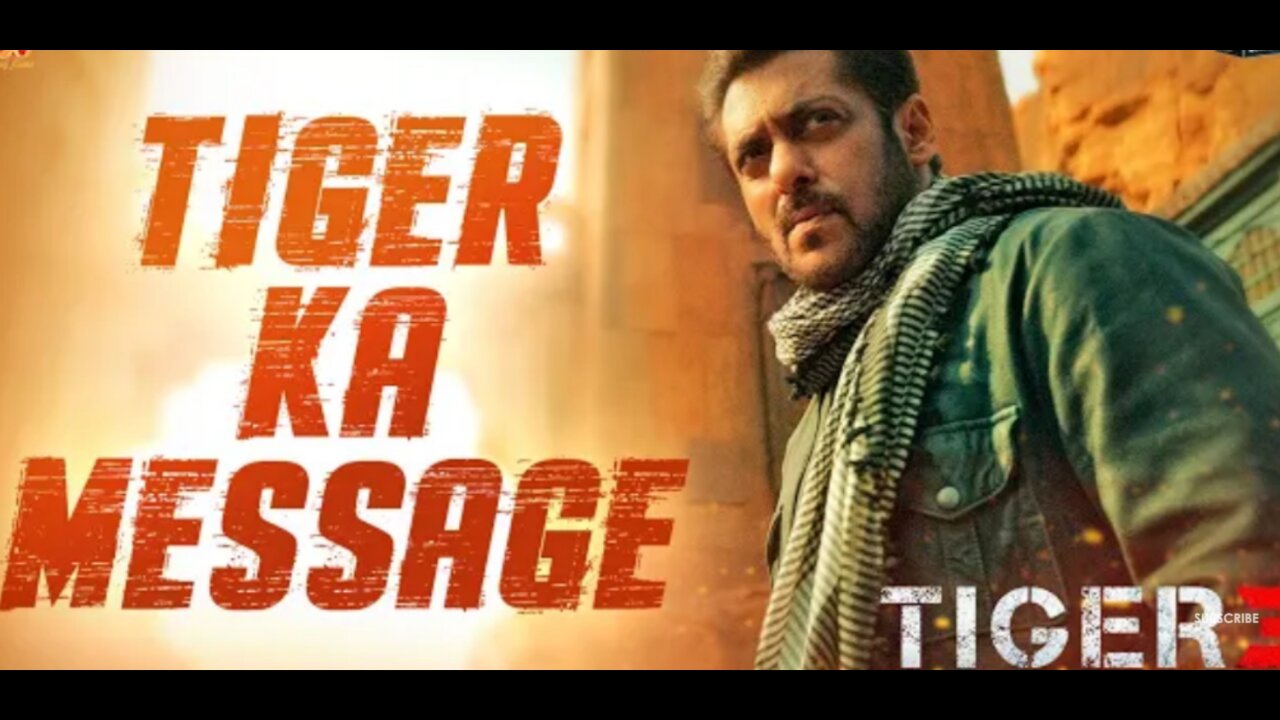 Tiger Ka Message | Tiger 3 | Salman Khan, Katrina Kaif | Maneesh Sharma |#ٹائیگر3ٹرینڈنگ پر #8