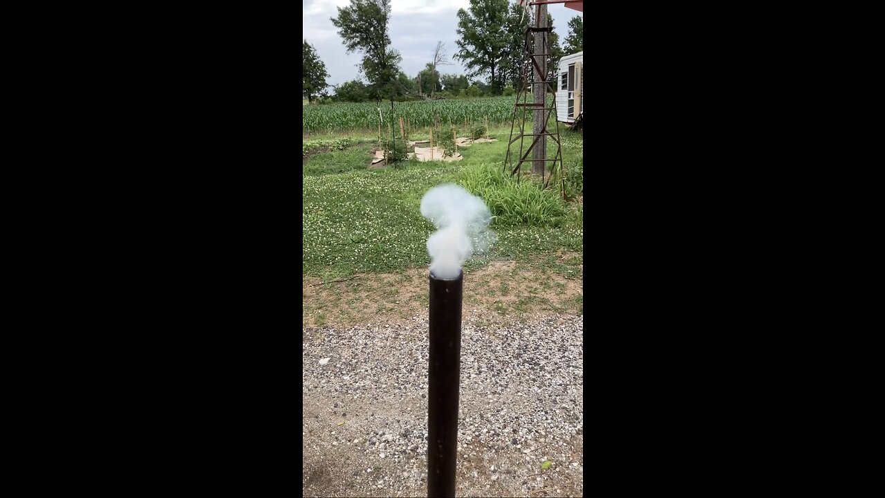 Shot some firecrackers ￼out of a jack handle