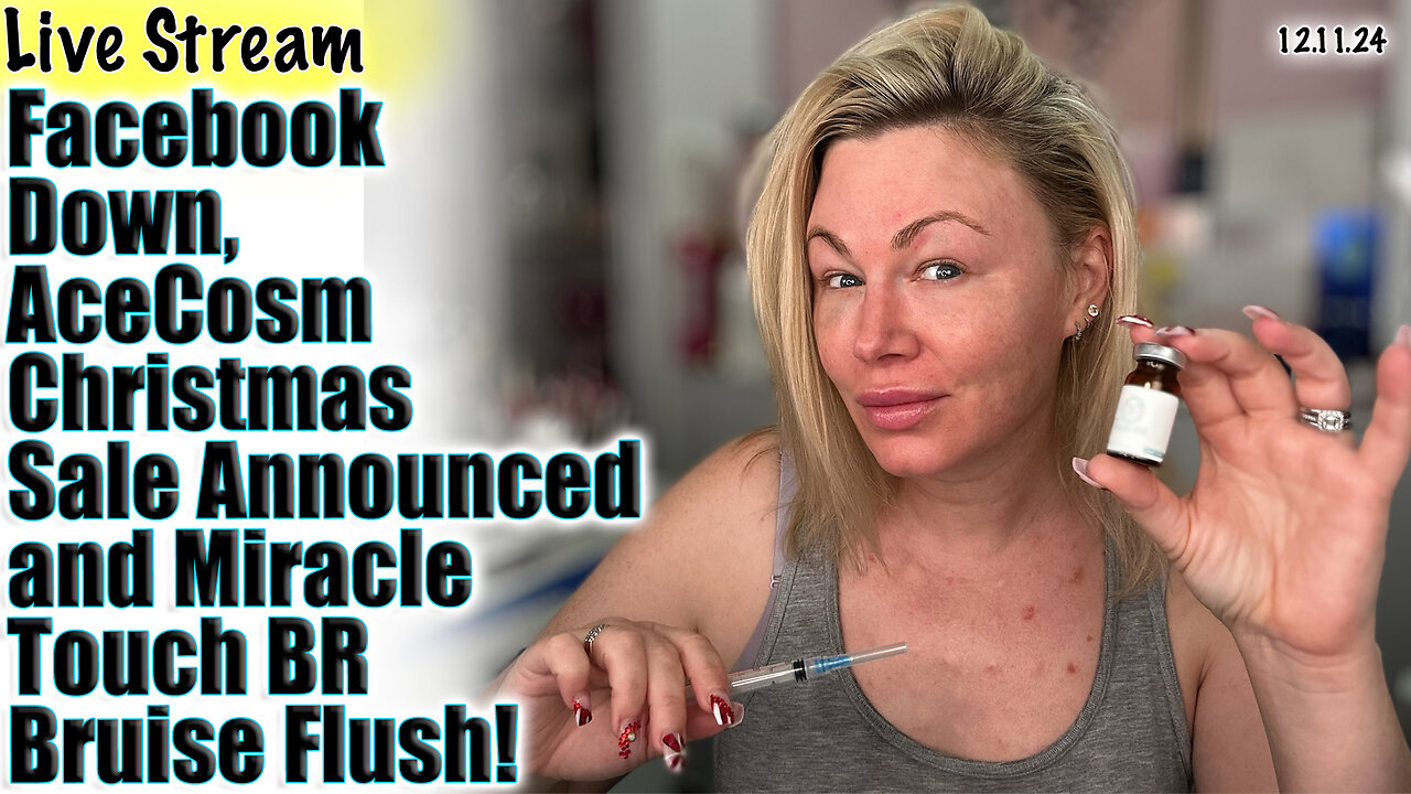 Live Facebook Down, Acecosm Christmas Sale, Miracle BR Bruise Flush! Code Jessica10 Saves