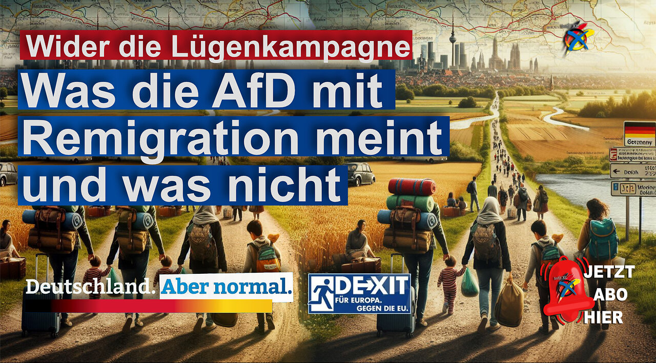 Marc Jongen: Wider die Lügenkampagne: Was die AfD mit Remigration meint und was nicht