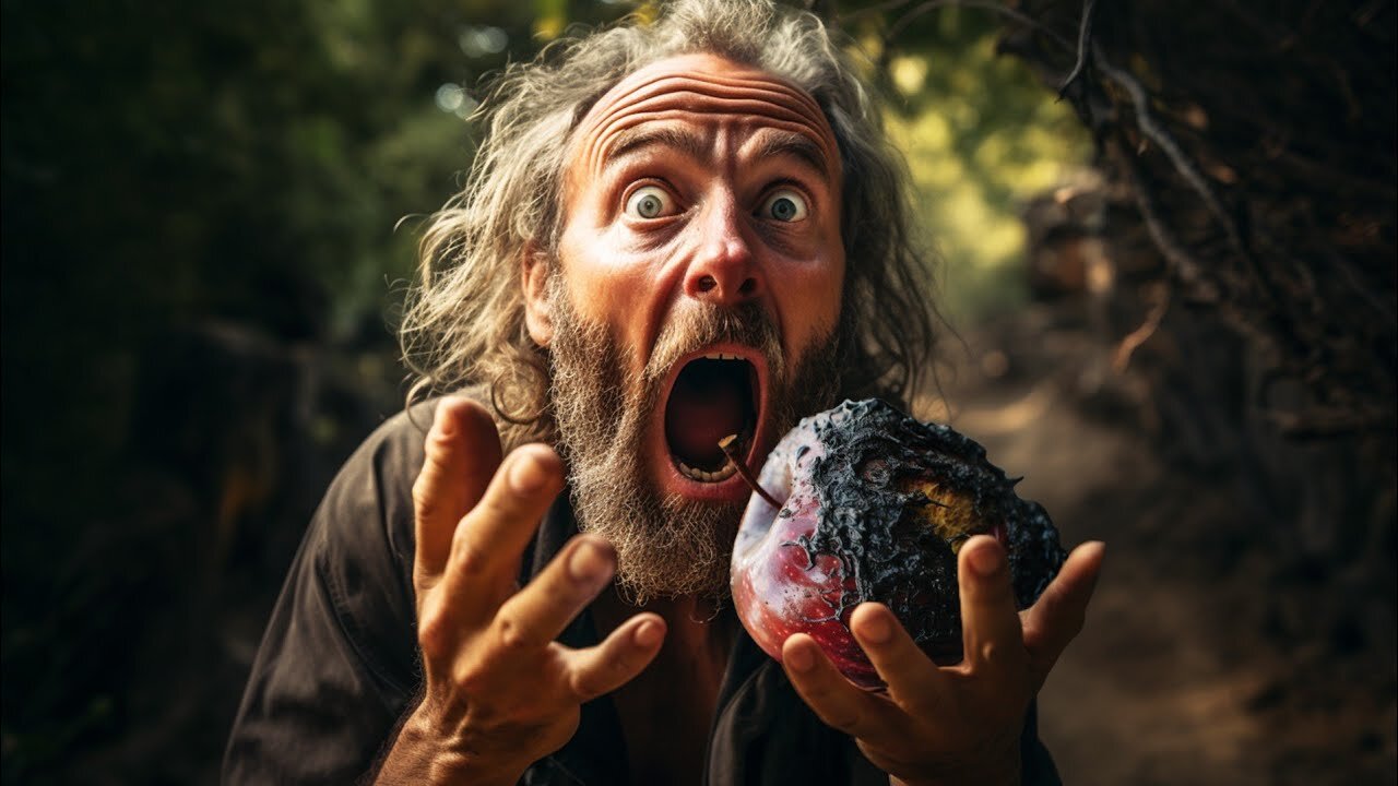 Man Discovers This Rotten Apple Is The Cause Of All Chaos On Earth