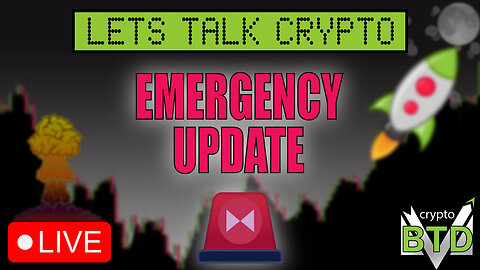 📢DAILY CRYPTO MARKET UPDATE: 👀💥LETS TALK CRYPTO [Bitcoin, Ethereum & ALTS]