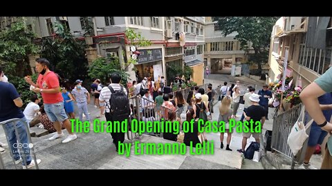 4K UHD The Grand Opening of Casa Pasta by Ermanno Lelli (#sns4K, #snsUHD, #snsfoodtravel)