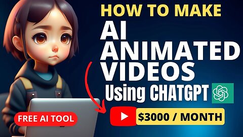 How to create free Animated videos using Chatgpt and Steve AI? Earn 1000$ monthly with this AI tool