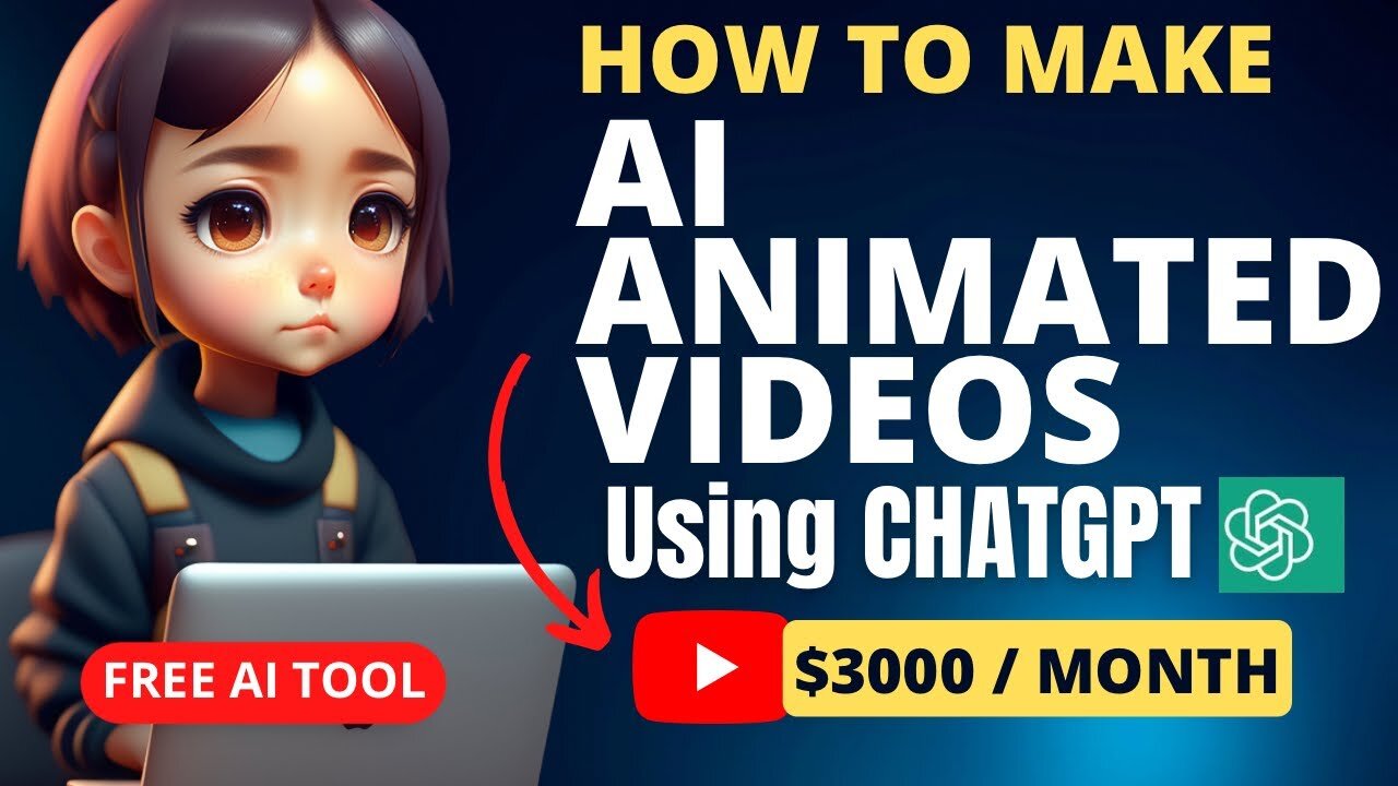 How to create free Animated videos using Chatgpt and Steve AI? Earn 1000$ monthly with this AI tool