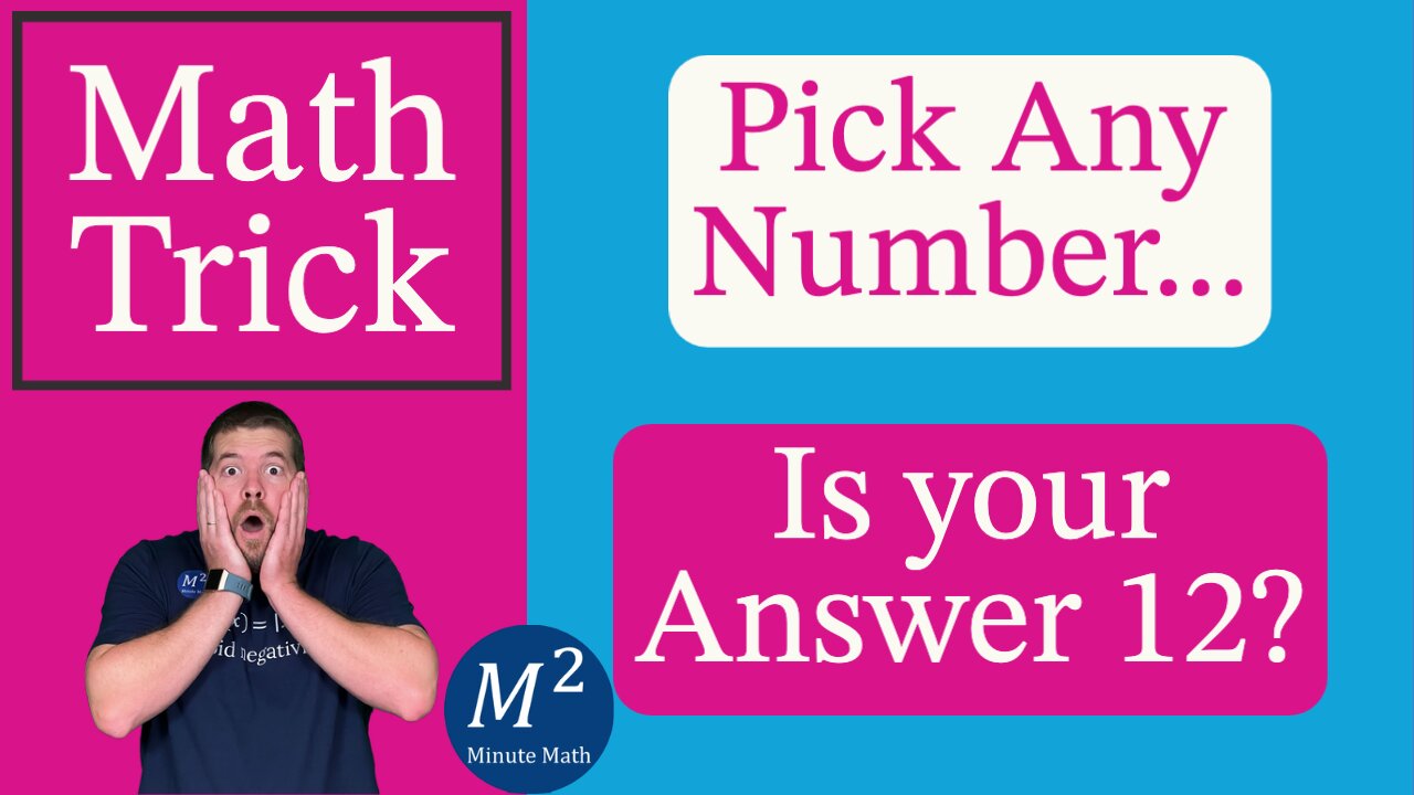 I will Guess YOUR Answer EVERY TIME! 12? | Minute Math Tricks | Part 68 #shorts