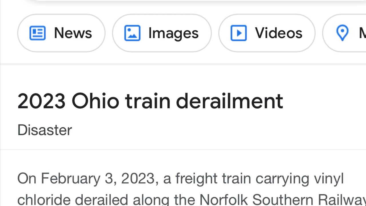 News about the Ohio Train Derailment