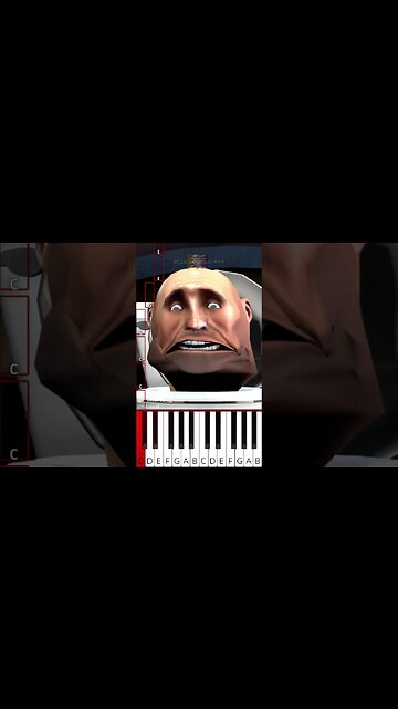 😭TF2 SAD Skibidi Toilet Heavy Crying Very Emotional Times - Octave Piano Tutorial
