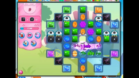 Candy Crush Level 2607 Talkthrough, 16 Moves 0 Boosters