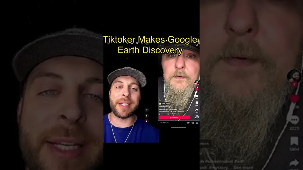 Tiktoker makes Google Earth Discovery that has viewers baffled #storytime #story #Yt #fyp #nightgod