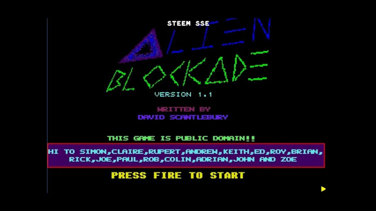 Alien Blockade by David Scantlebury