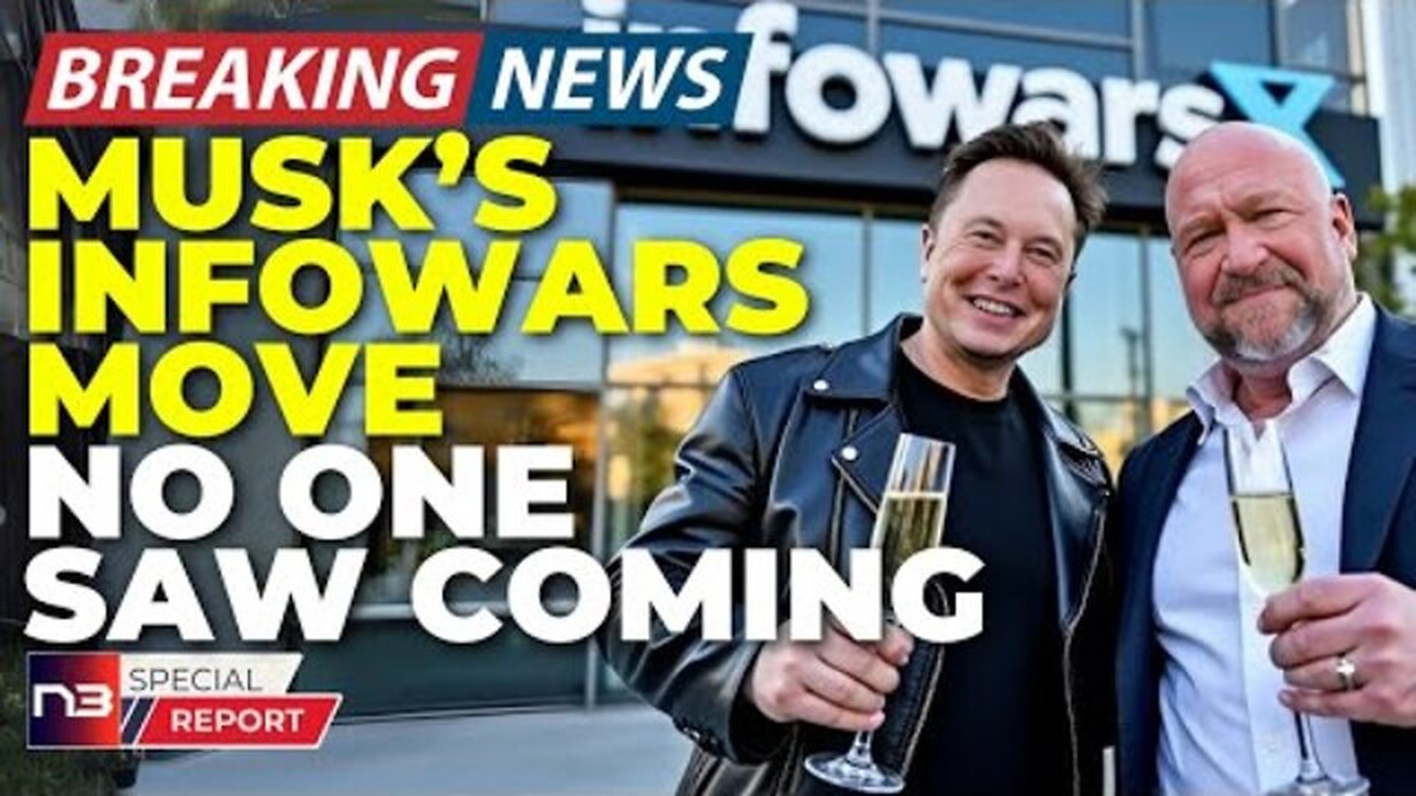 BREAKING: Elon Musk To Save Infowars In The Most Unexpected Move Yet And Could Be Jones’ Last Hop..