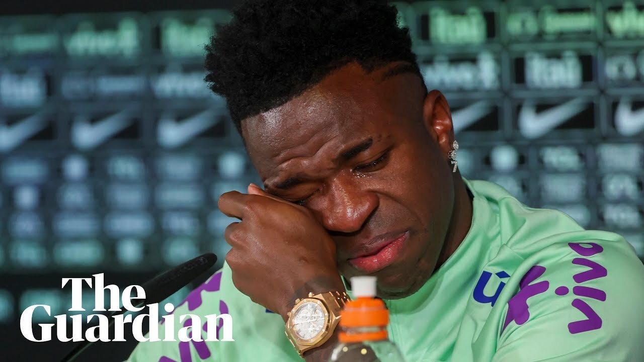 Vinicius Jr Breaks Down in Tears Over Racist Abuse He Has Suffered in Spain