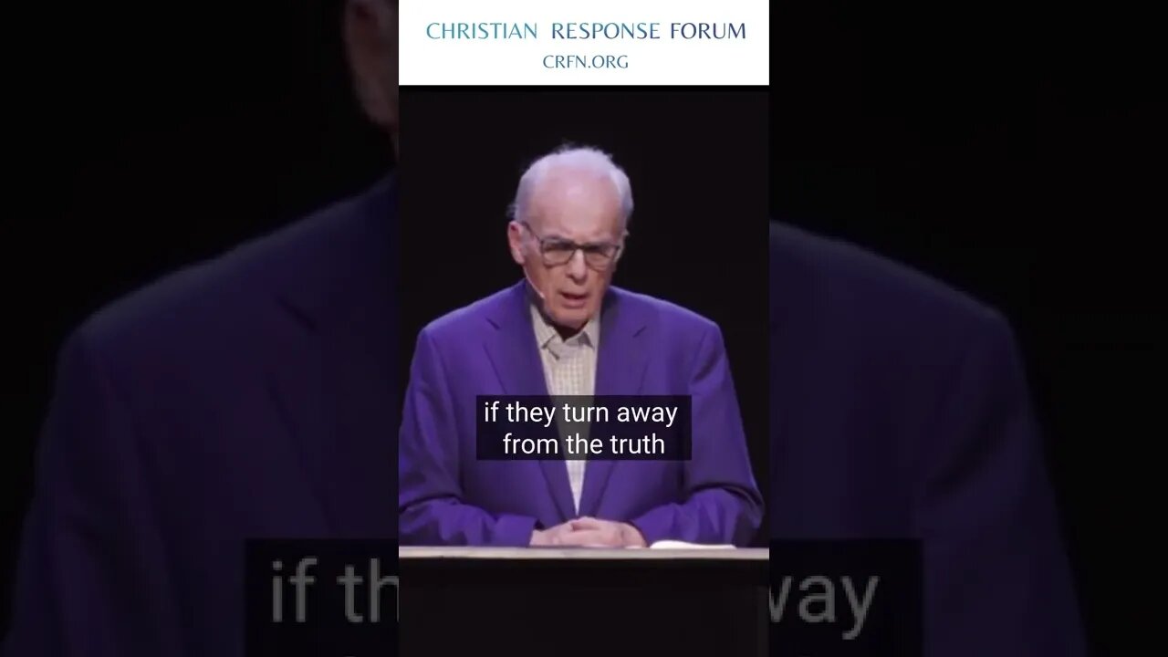 John MacArthur - God Judges the Suppression of Truth - Christian Response Forum - #shorts