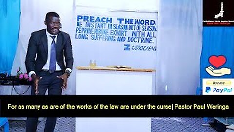 For as many as are of the works of the law are under the curse | Pastor Paul Weringa.