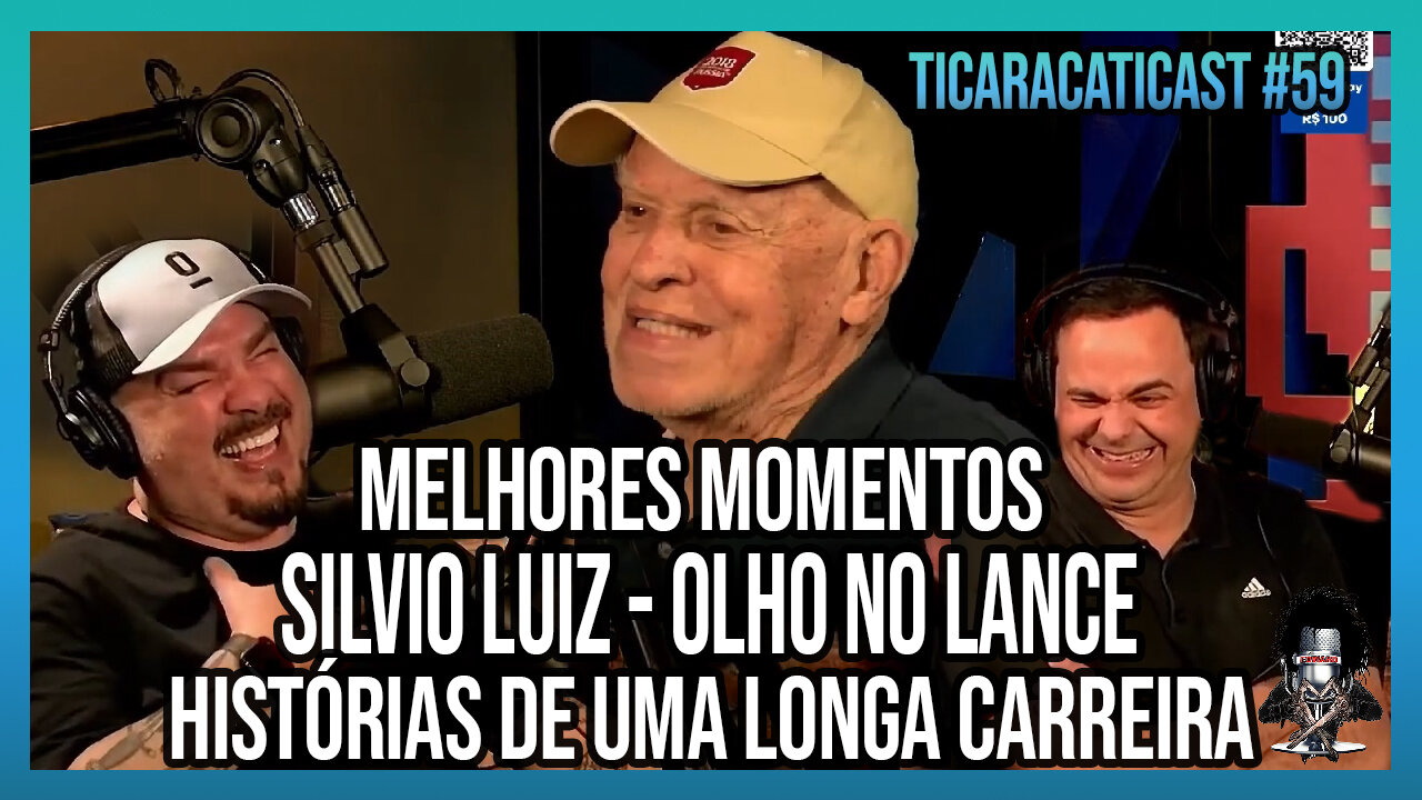 MELHORES MOMENTOS DE SILVIO LUIZ - OLHO NO LANCE | Cortes do Edward