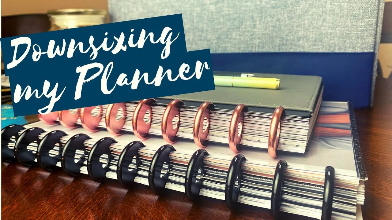 No More HB90? Moving to a Smaller Planner.