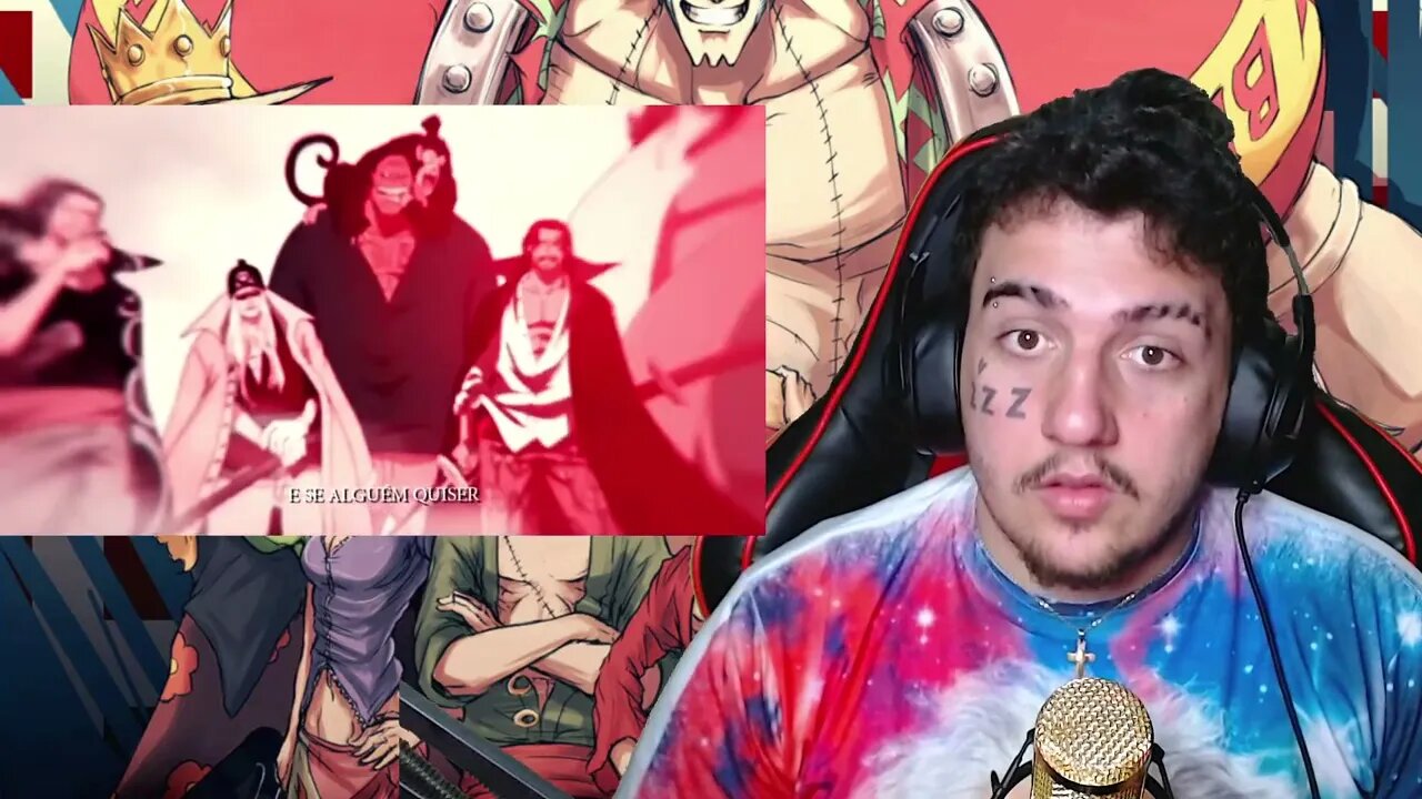 TAKERU - Movimento [Shanks / One Piece] | Prod. 808 Ander | REACT | LÉO MURIEL