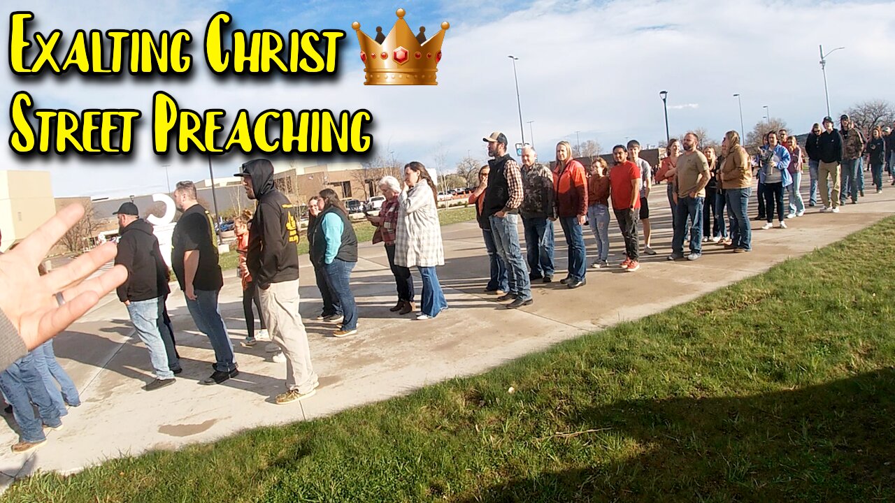 God Inspired Me To Do Some Street Preaching Again!