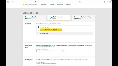 Finalizing your book details on KDP part 1