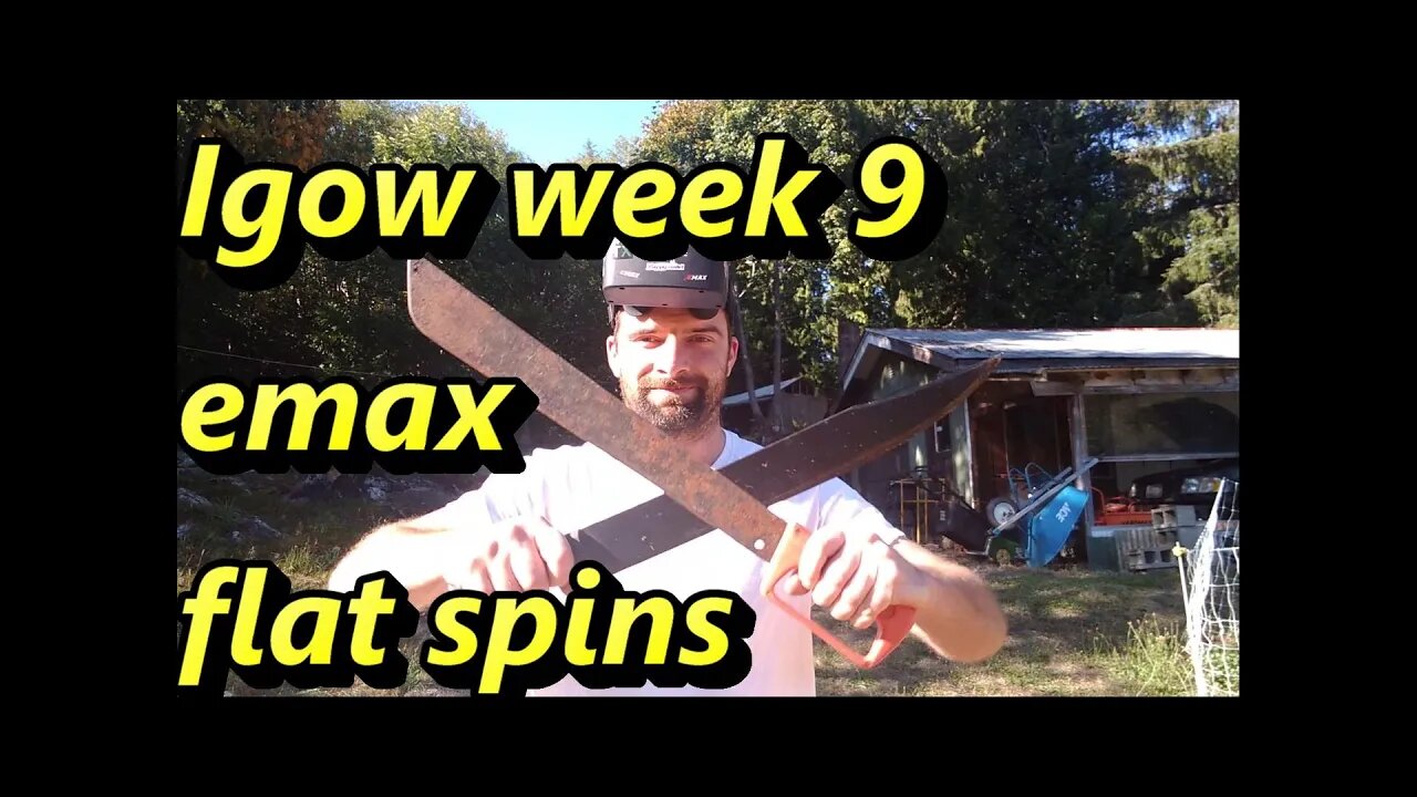 Steadfast RC igow week 9 (Emax flat spins)