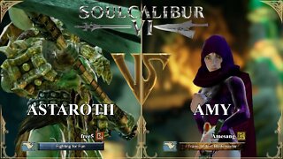 Astaroth (free5) VS Amy (Âmesang) (SoulCalibur™ VI: Online)