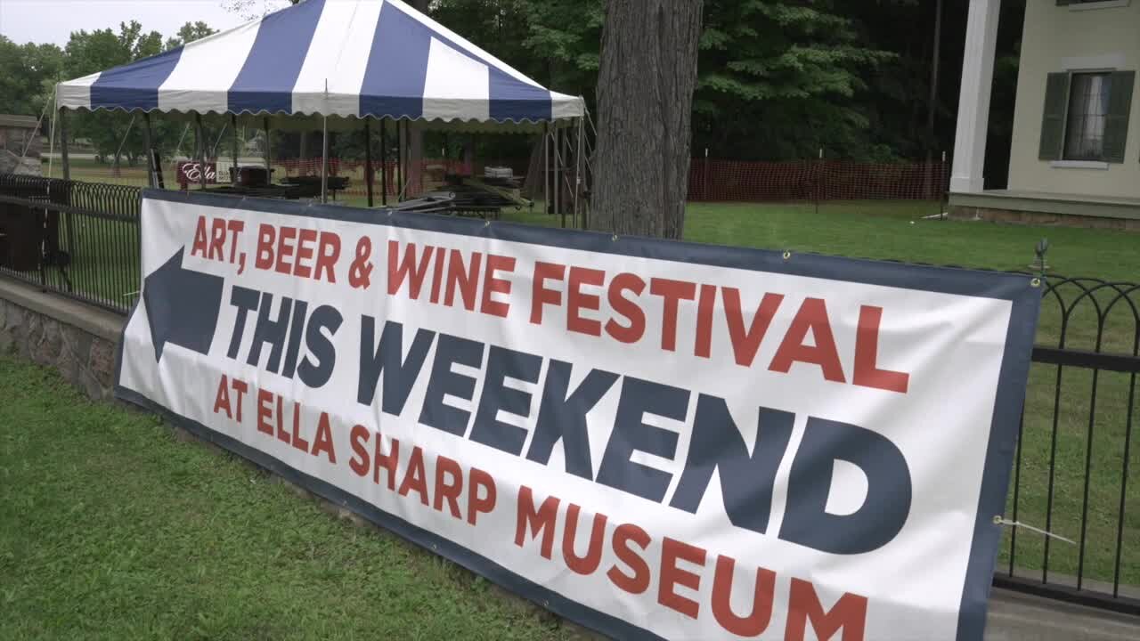 Ella Sharp's Art, Beer and Wine Festival kicks off Saturday. Tickets still available.