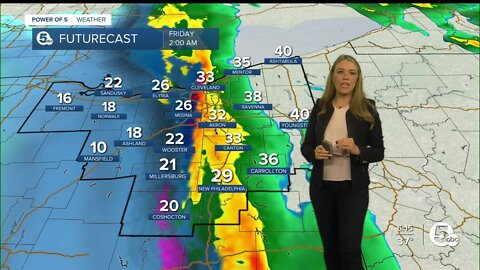 Thursday morning update on incoming winter storm