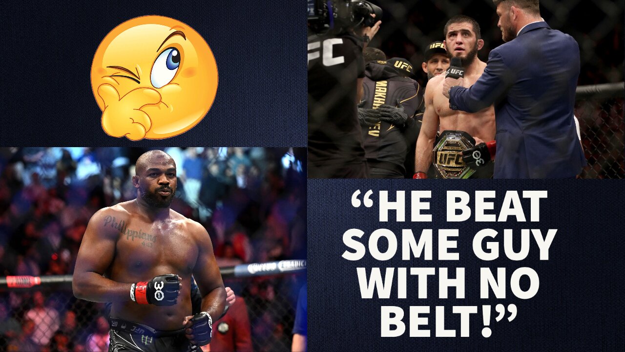 Islam GUNNING FOR JON JONES POUND FOR POUND STATUS 🔝