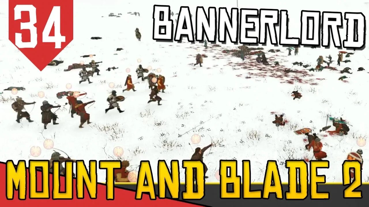 Batalhas Camponesas - Mount & Blade 2 Bannerlord #34 [Gameplay Português PT-BR]