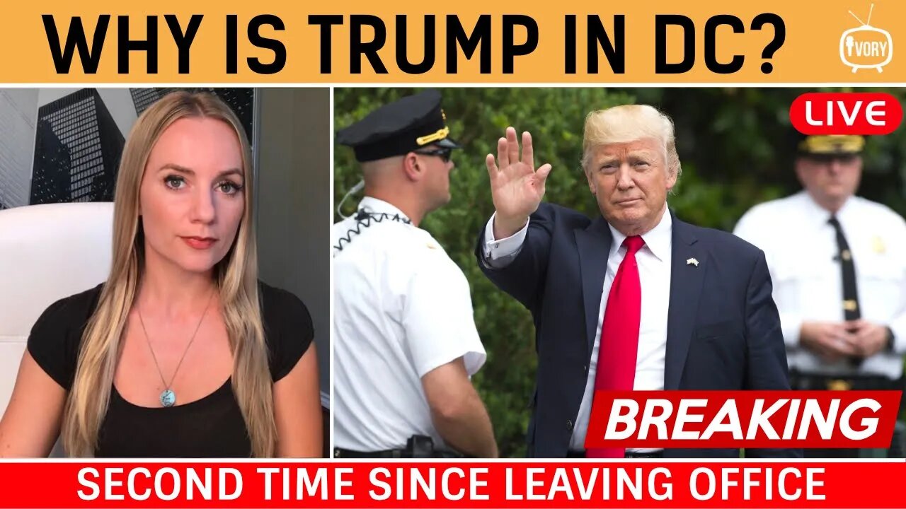 Trump Reveals Why He's in DC After Speculation About Arrest, Health