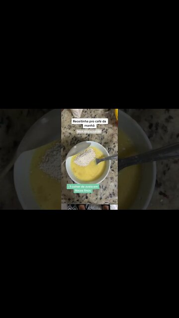 PANQUECA DE BANANA 🍌😋 | Receitas #Shorts