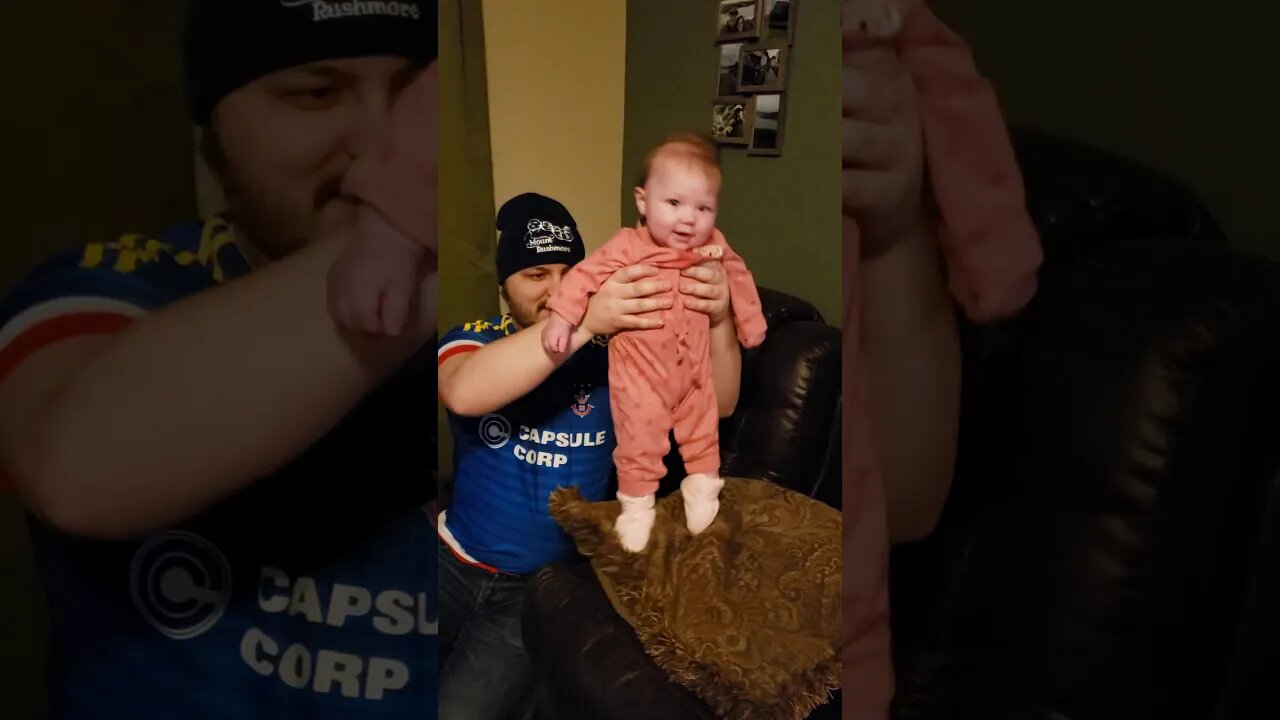 5 Month Old Baby DANCES to Irish Music