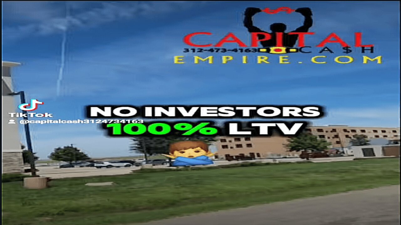 Commercial Real Estate Training The Best Around 100LTV Close in 1 wk No Investors! CAPITAL CASH NO SCAM HERE!