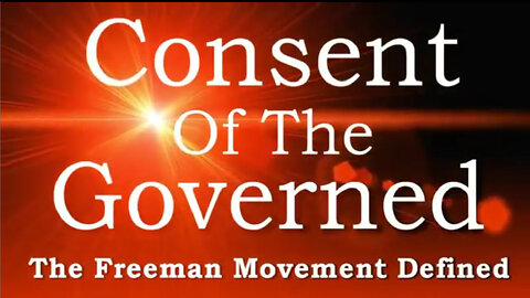 Consent of the Governed