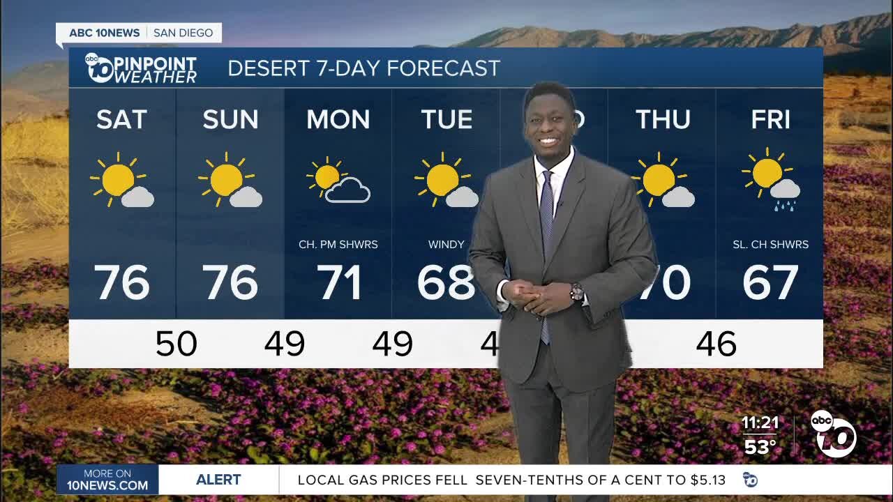 ABC 10News Pinpoint Weather with Weather Anchor Moses Small